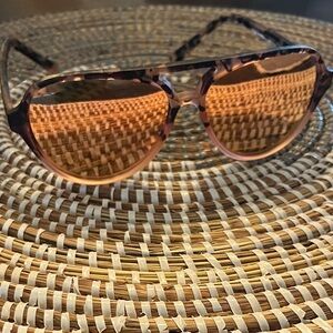 Tortoise Shell Sunglasses with Brown Lenses